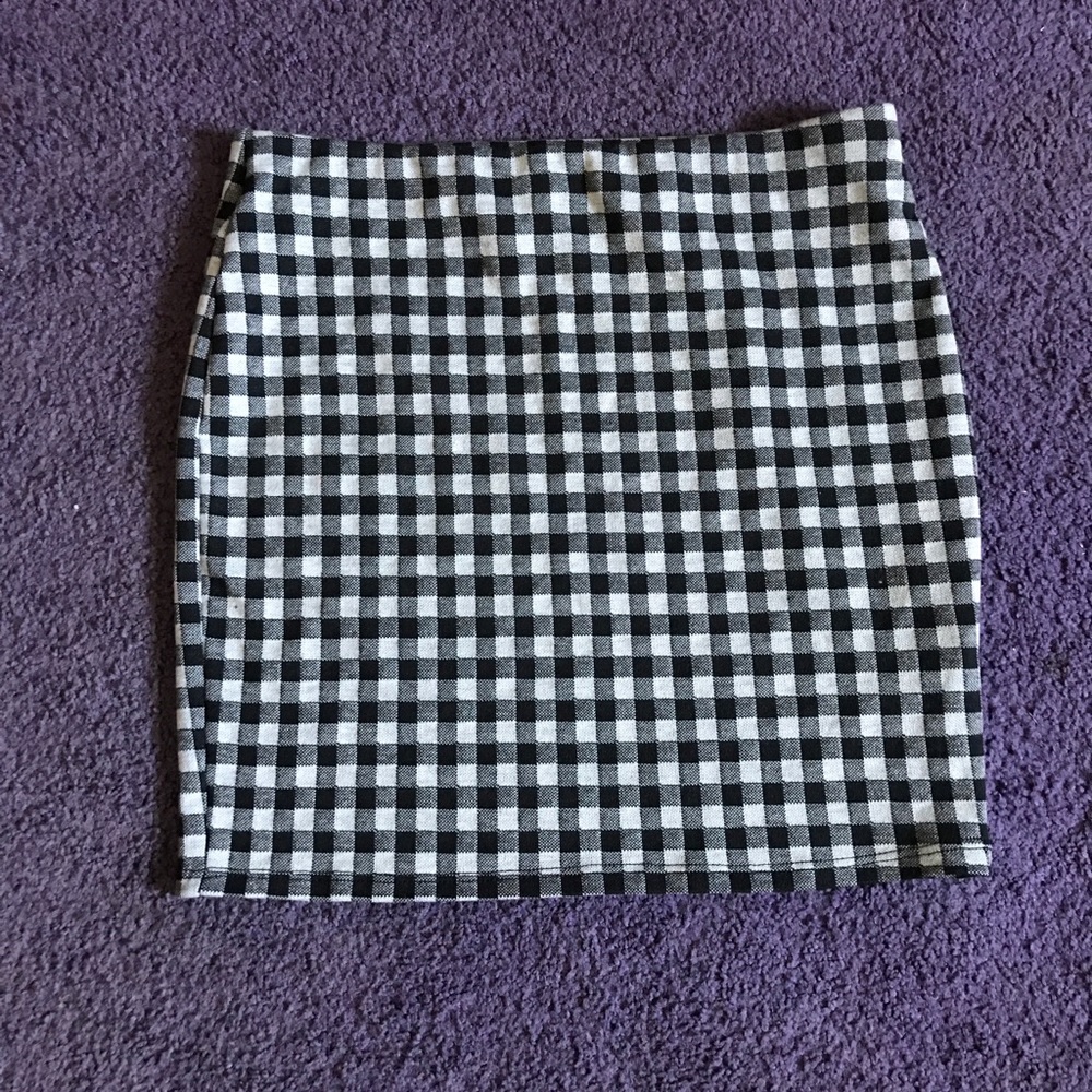Forever 21 Mini Plaid Skirt